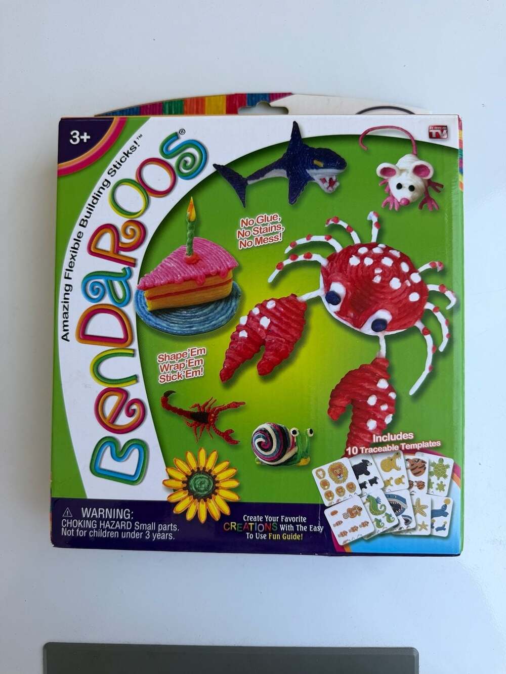 Bendaroos Mega Pack 500 Pieces Amazing Flexible Building Sticks Craft Toy